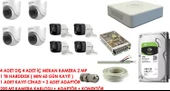 Hikvision 8'li Set 2 Mp Hd Kamera Sistemi - 1