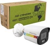Plato PL-22995 5 mp Color Vu Mikrofonlu 2.8 mm 3 Atom LED Metal Kasa Ahd Bullet Kamera - 1