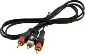 Powermaster 9486 2rca-3.5 mm Stereo Erkek 1.5 Metre Kablo - 1
