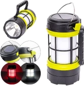 Hurry Bolt Solar Kamp Lambası Acil Durum Işığı Şarjlı Beyaz Kırmızı - 1