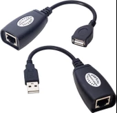 Powermaster PM-13083 USB Rj 45 50 Metre Uzatma Kablosu Extrender - 1