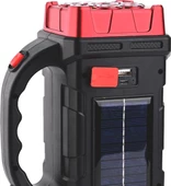 POWERMASTER HB-1678 SOLARLI USB ÇIKIŞLI ŞARJ EDİLEBİLİR 38 WATT KAMP FENERİ - 3