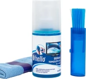 Hello HL-14408 Sprey + Fiber Bez + Fırça 200ML LCD Ekran Temizleme Seti - 1