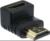 Powermaster HDMI Dişi Erkek 90 Derece Ara  Adaptör L Tip - 1