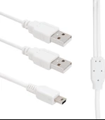 Powermaster USB 2 x Erkek - Mini USB 5 Pin 1.5 Metre Kablo Powermaster - 1