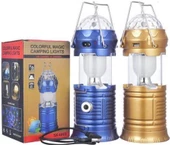POWERMASTER SX-6805 RENKLİ ŞARJLI KAMP LAMBASI - 1