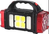 Powermaster HB-1678 Solarlı USB Çıkışlı Şarjlı 38 Watt Kamp Feneri - 1