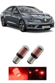 RENAULT MEGANE 4 2016-2021 STOP-FREN AMPULÜ 144 LEDLİ KIRMIZI P21W 93 TİP TEK DUY DÜZ TIRNAK 2 ADET - 1