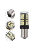 RENAULT MEGANE 2 2002-2009 Uyumlu GERİ VİTES AMPULÜ 144 LEDLİ BEYAZ P21W 93 TİP TEK  2 ADET - 6