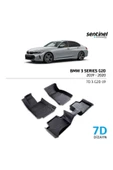 BMW 3 SERİSİ G20 2019- ARACA ÖZEL 7D HAVUZLU PASPAS TAKIMI 5CM DERİNLİK KOKUSUZ YANLARI KAPLAR - 1