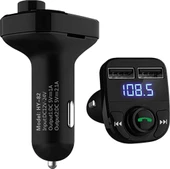 Hello Hl-19680 X8 Handsfree Çift Usb/Sd/Bluetooth 12-24 V Fm Transmıtter - 1