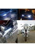GÜNDÜZ FAR LEDİ GÜNDÜZ FARI DRL 6 LED LAMBA SU GEÇİRMEZ 18W 2 ADET MOTOSİKLET-OFFROAD-SUV-SEDAN-HB - 2