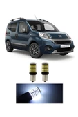 FİAT FİORİNO 2008- UYUMLU GERİ VİTES AMPULÜ 144 LEDLİ BEYAZ P21W 93 TİP TEK DUY 2 ADET - 1