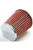 YÜKSEK PERFORMANS ARTTIRICI AÇIK HAVA FİLTRESİ UNİVERSAL KIRMIZI GÜÇ ARTIRICI FİLTRE DAR BOĞAZ 63MM - 2