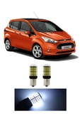 FORD B-MAX 2012-2018 UYUMLU GERİ VİTES AMPULÜ 144 LEDLİ BEYAZ P21W 93 TİP TEK DUY DÜZ TIRNAK 2 ADET - 1