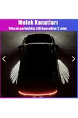 ARAÇ AYNA ALTI MELEK KANAT LED IŞIK OTO MELEK KANADI GÜNDÜZ FARI ANGEL WINGS 2 ADET BEYAZ - 7