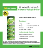 Gp 27A-C5 12V Alkalin 5Li Kartela - 3