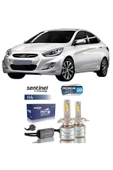 HYUNDAİ ACCENT BLUE 2010-2016 ARACA ÖZEL H4 LED XENON SENTİNEL PREMİUM 15BİN LÜMEN - 1