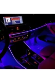 ARAÇ İÇİ KUMANDALI PARTİ IŞIĞI AYAK ALTI AYDINLATMA 12 LED AUTO ÇAKMAKLIK GİRİŞLİ RGB SESE DUYARLI - 4