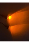 Ayna Altı Led Gündüz Ledi Tampon Altı Sis Ledi Motosiklet Turuncu Renk Aydınlatma Kartal Gözü 2 Adet - 2