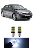 RENAULT MEGANE 2 2002-2009 Uyumlu GERİ VİTES AMPULÜ 144 LEDLİ BEYAZ P21W 93 TİP TEK  2 ADET - 1