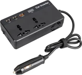 Powermaster Cz-01 12/24 Volt 200 Watt 3 USB Girişli Araç Power Inverter - 3