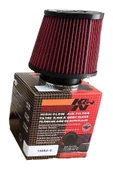 K&N YÜKSEK PERFORMANS ARTTIRICI AÇIK HAVA FİLTRESİ UNİVERSAL KIRMIZI GÜÇ ARTIRICI FİLTRE 76MM - 4
