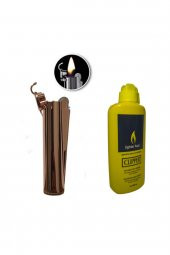 Clıpper Tam Metal Benzinli Çakmak Clıpper 80ml Benzin - 1