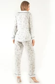 DoReMi Sweat Floral Uzun Kollu Kadın Pijama Takım thumbnail 2