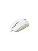 MSI Msi Gg Clutch GM11 White Gaming Mouse 5.000 Dpi Optik Rgb LED Oyuncu Faresi Beyaz - 3