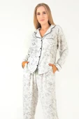 DoReMi Sweat Floral Uzun Kollu Kadın Pijama Takım thumbnail 8
