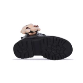 Twingo 2150 Siyah Nova Ayıcıklı Kız Çocuk Kürklü Bot thumbnail 3