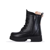 Twingo 2150 Siyah Nova Ayıcıklı Kız Çocuk Kürklü Bot thumbnail 2