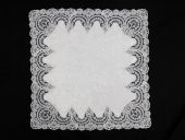 Lisa Kadife Bohça Krem Gümüş thumbnail 1