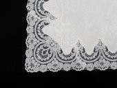 Lisa Kadife Bohça Krem Gümüş thumbnail 2