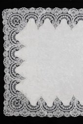 Lisa Kadife Bohça Krem Gümüş thumbnail 4