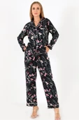 DoReMi Flower Garden Uzun Kollu Kadın Pijama Takım - 1