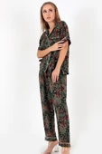 DoReMi Desenli Kısa Kollu Kadın Pijama Takım - 8