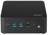 MSI CUBI NUC 1M-003EU CORE 3 100U 8GB DDR5 512GBB SSD W11PRO SIYAH MINI DT PC - 3