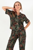 DoReMi Desenli Kısa Kollu Kadın Pijama Takım - 4