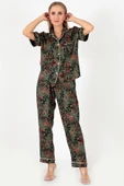 DoReMi Desenli Kısa Kollu Kadın Pijama Takım - 5