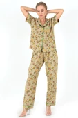 DoReMi Floral Kısa Kollu Kadın Pijama Takım thumbnail 5