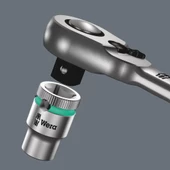 Wera 8004 A Metal Mafsallı Cırcır Zyklop 1/4" 05004004001 - 8