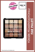 NYX Professional Makeup Göz Farı Paleti - Ultimate Shadow Pallette Warm Neutrals - 1
