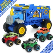 Toysan SQ80992-1 Taşıyıcı Araba Seti 3 Metal Arabalı - 2