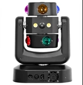 DJ PRO DOUBLE 150 WATT 360' LED EFEKT LAZER STROBE ROBOT IŞIK - 1
