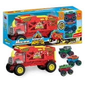 Toysan SQ80992-1 Taşıyıcı Araba Seti 3 Metal Arabalı - 4