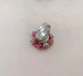 Hdmarketim Otantik Kırmızı Boncuklu Kadın Yüzük Ayarlanabilir Ölçü thumbnail 3