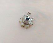 Hdmarketim Otantik Beyaz Boncuklu Kadın Yüzük Ayarlanabilir Ölçü - 3