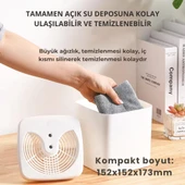 Polham 3 Litre Ultrasonik Hava Nemlendirici, Buhar Makinası Sprey, Koku Eklenebilir Çift Püskürtmeli Nemlendirici - 5